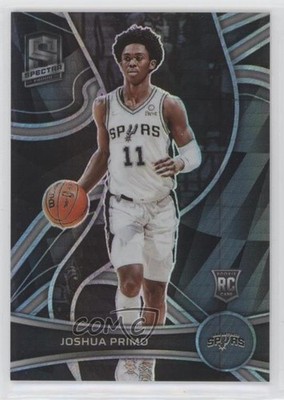 2021-22 Panini Spectra Rookies Asia Prizm Joshua Primo #119 0b3