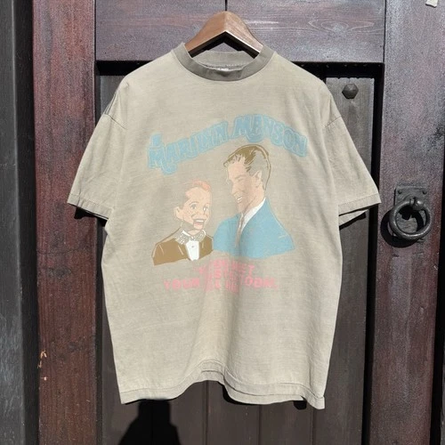 Marilyn Manson 'Meet Your Master' Graphic T-Sh 1990s vintage concert t-shirt, vintage, single stitch, B+ condition