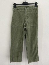 Vintage 60s Army Sateen Trousers OG 107 pants 28x27
