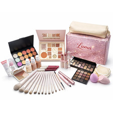 All in One Makeup Kit for Women  Beginners, Full Makeup Set with Eyeshadow Pale