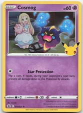 Cosmog 013/025 Rare Celebrations Pokemon Holo Near Mint