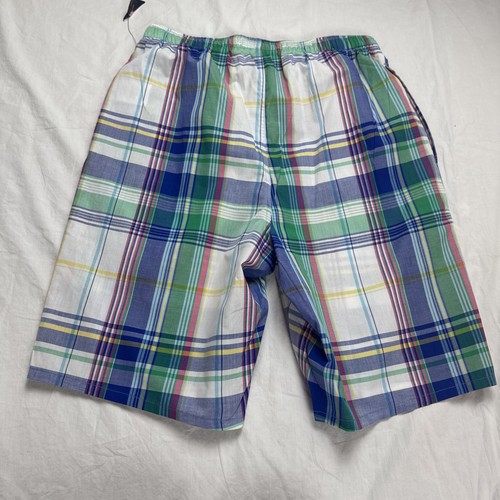 Polo Ralph Lauren Nachtwäsche Shorts Lounge Herren Gr. Small kariert blau Pony - Bild 5 von 11
