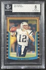 TOM BRADY BGS 8 2000 BOWMAN #236 ROOKIE RC NEW ENGLAND PATRIOTS 0875