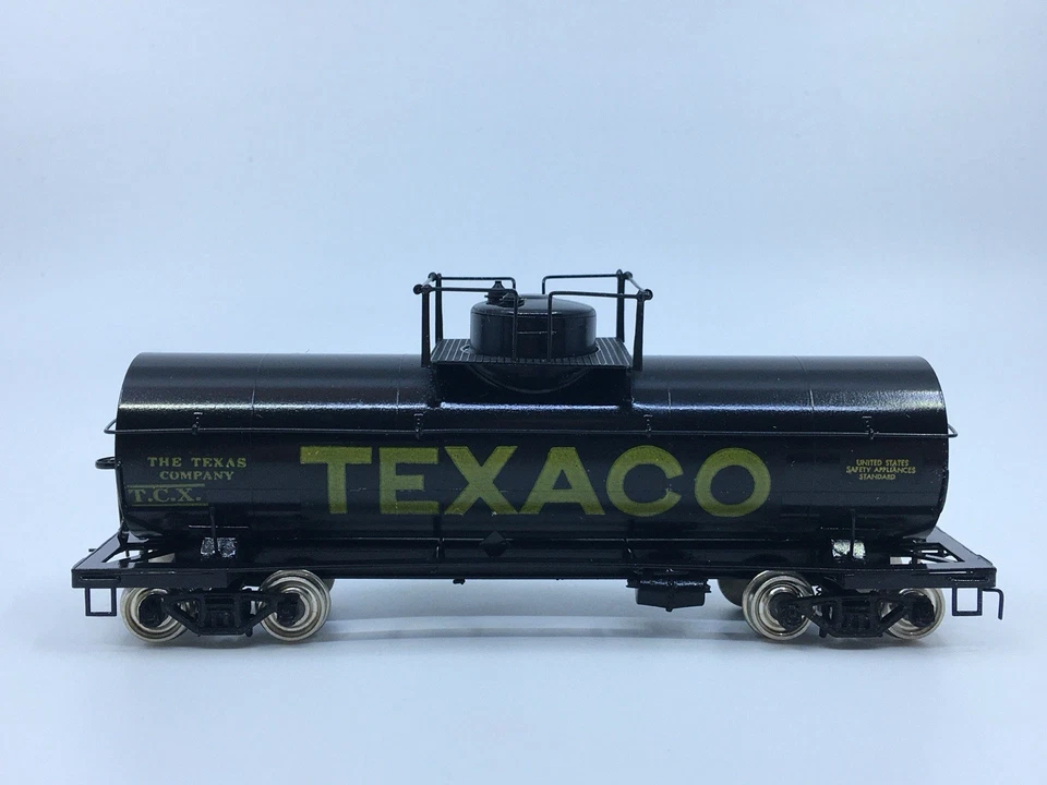 HO Precision Scale Company PSC 15670 Brass Texaco Black 10,000 Gallon Tank Car - Image 4 of 4