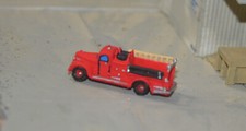Camión de bomberos Chevy Chevrolet escala N años 40 cabina completa motor impresión 3D sin pintar