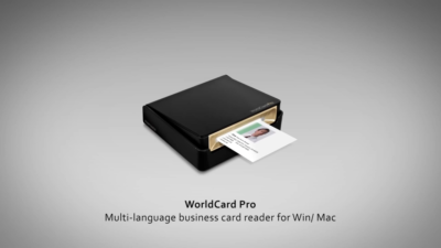 PenPower WorldCard Pro Business Card Scanner for sale online | eBay