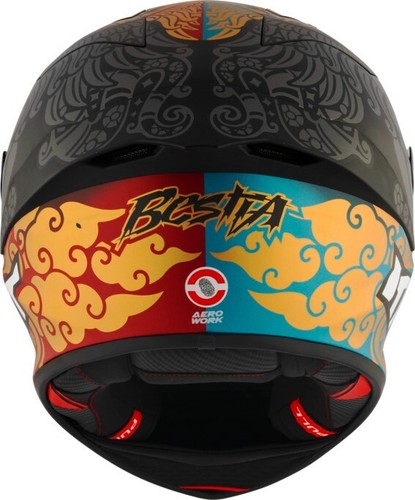 KYT KX-1 Race GP Helmet – Bastianini Indonesia 2023 Replica Matte - Picture 7 of 12