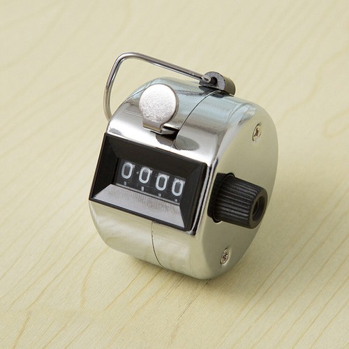 1pcs 4 Digit Counting Manual Hand Tally Number Counter Mechanical Click Clicker# - Picture 4 of 11