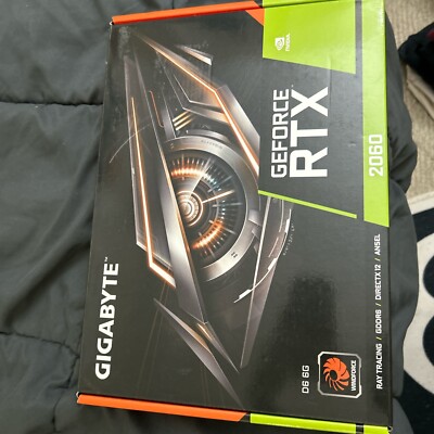 GIGABYTE GeForce RTX 2060 GAMING OC PRO 6G Graphics Card - Black