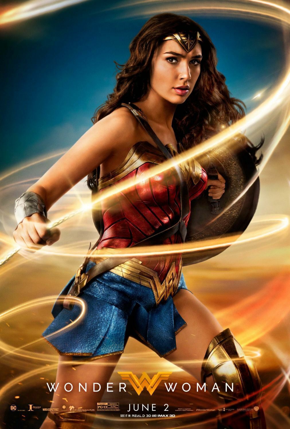 Wonder Woman Gal Gadot Women Model Actress Brunette Long Hair Dc Comics  Film Stills Matte Finish Poster Paper Print - Movies posters in India - Buy  art, film, design, movie, music, nature