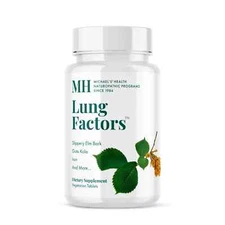 MH Michael's Health Naturopathic Lung Factors - Iron and more - 120 Vege Tablets