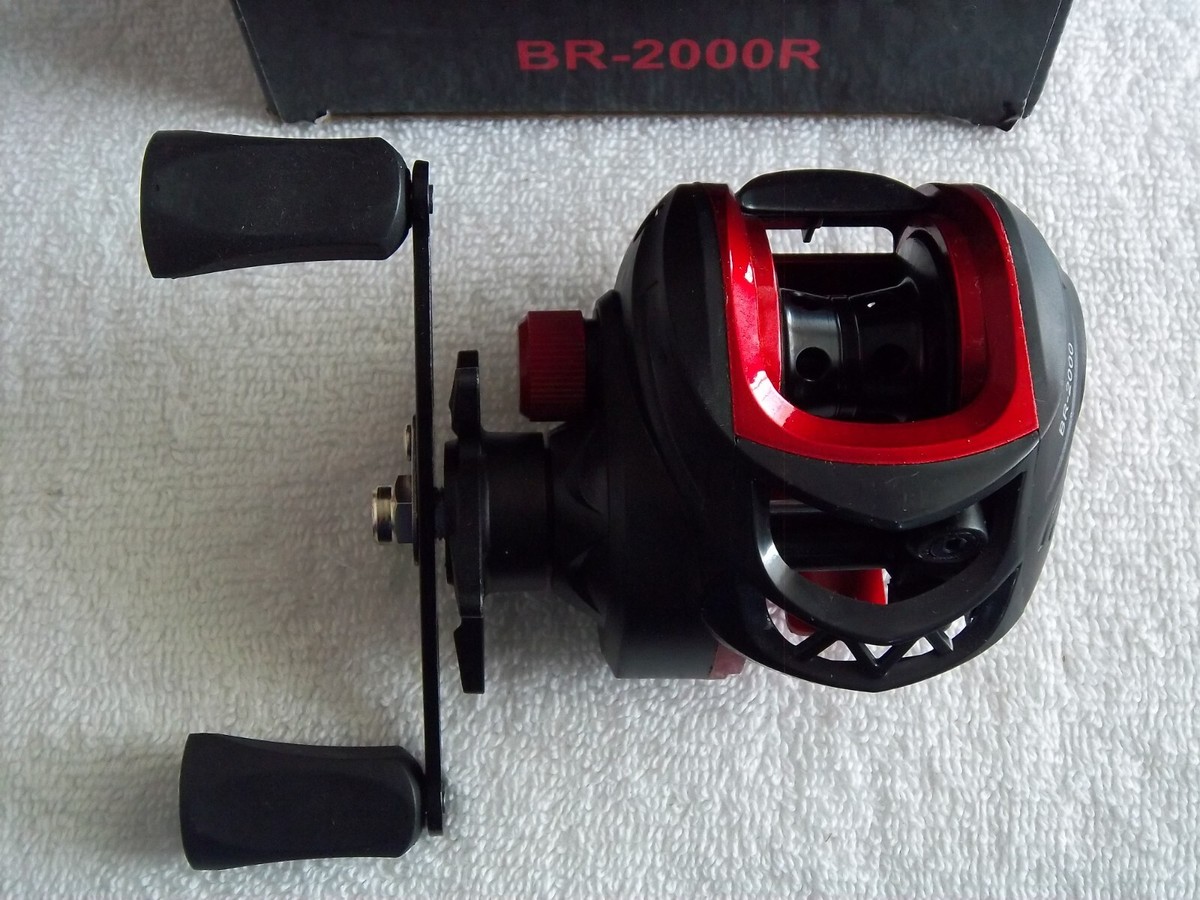 ROOBLINOS BR-2000R / 7.2:1 Gear Ratio, Baitcasting Right Hand Reel, 6.9 oz/ 19+1 ROOBLINOS BR-2000R / 7.2:1 Gear Ratio, Baitcasting Right Hand Reel, 6.9 oz/ 19+1