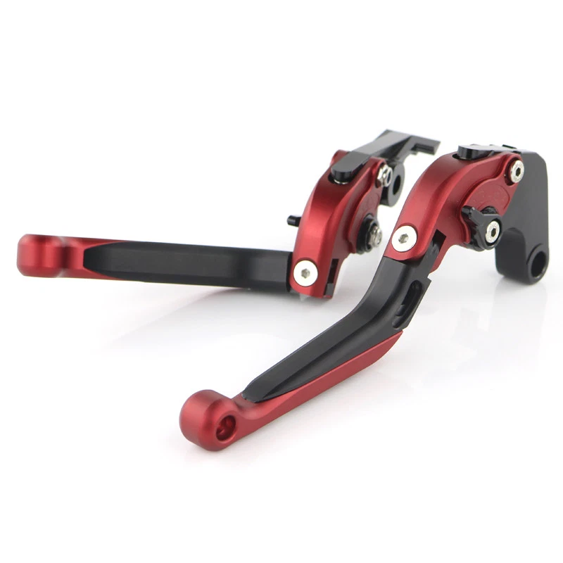 Palancas de freno de embrague extensibles plegables aptas para Hyosung GT250R 2003-2016 GV250 2004 Foto 3 de 4