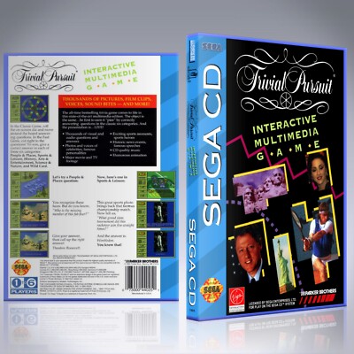 Trivial Pursuit (Sega CD, 1993) for sale online | eBay