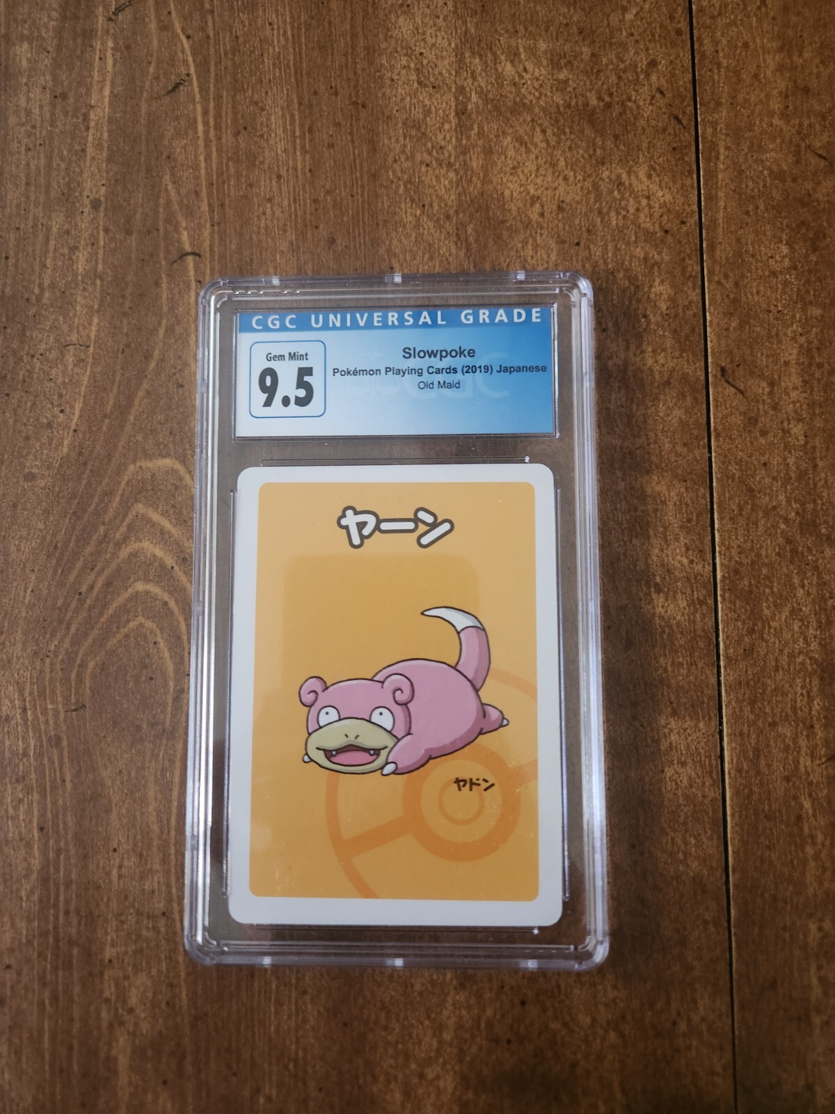 Slowpoke: Pokemon Playing Cards (2019) Japanese Old Maid - CGC 9.5