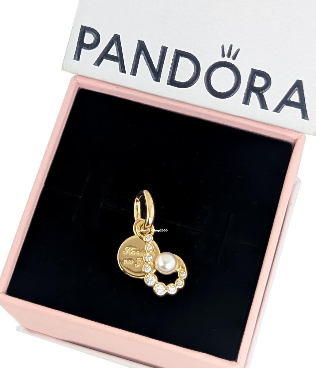 New 100% Authentic PANDORA 14k Gold Pl Hook Sunrise Medallion