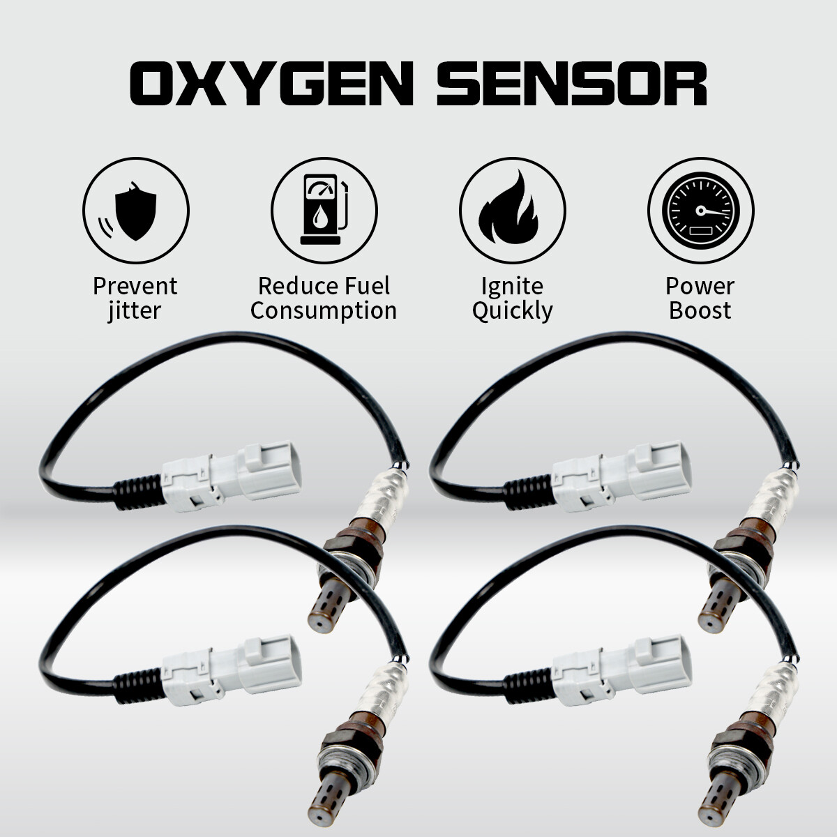 Set(4) Upsream&Downstream Oxygen O2 Sensor For Toyota Senna 2004-2006