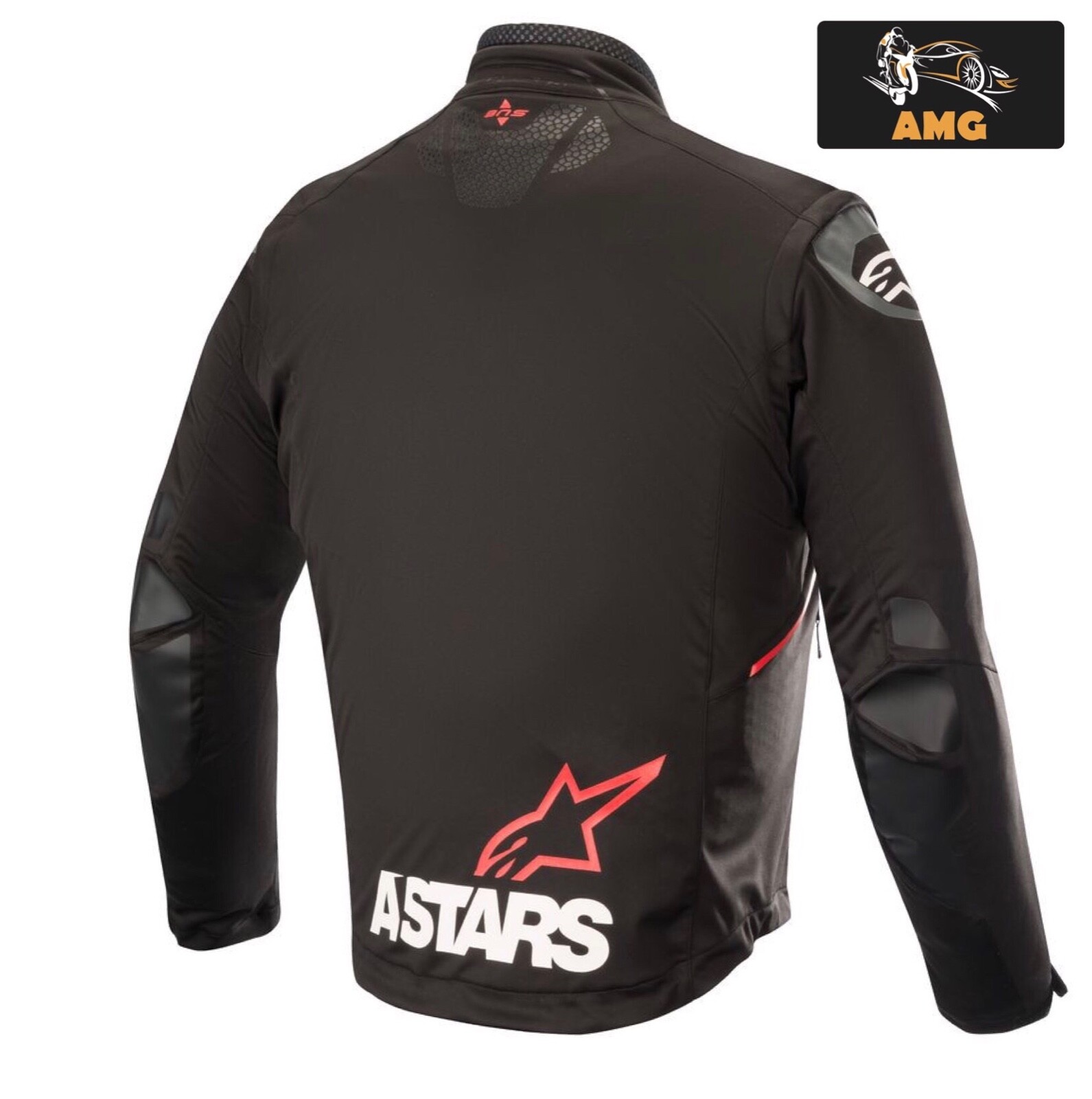 ALPINESTARS SESSION RACE OFFROAD JACKET ROSSO/NERO GIACCA ENDURO MOTO CROSS