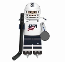 Team USA Ice Hockey Building Block Mini Figure - Larkin