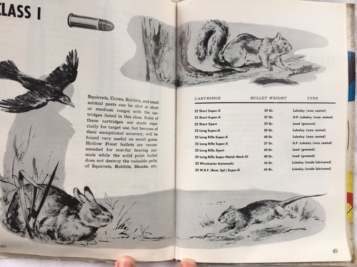 Manuale munizioni western vintage 1957 22a edizione fucile pistola fucile fucile - Foto 4 di 8