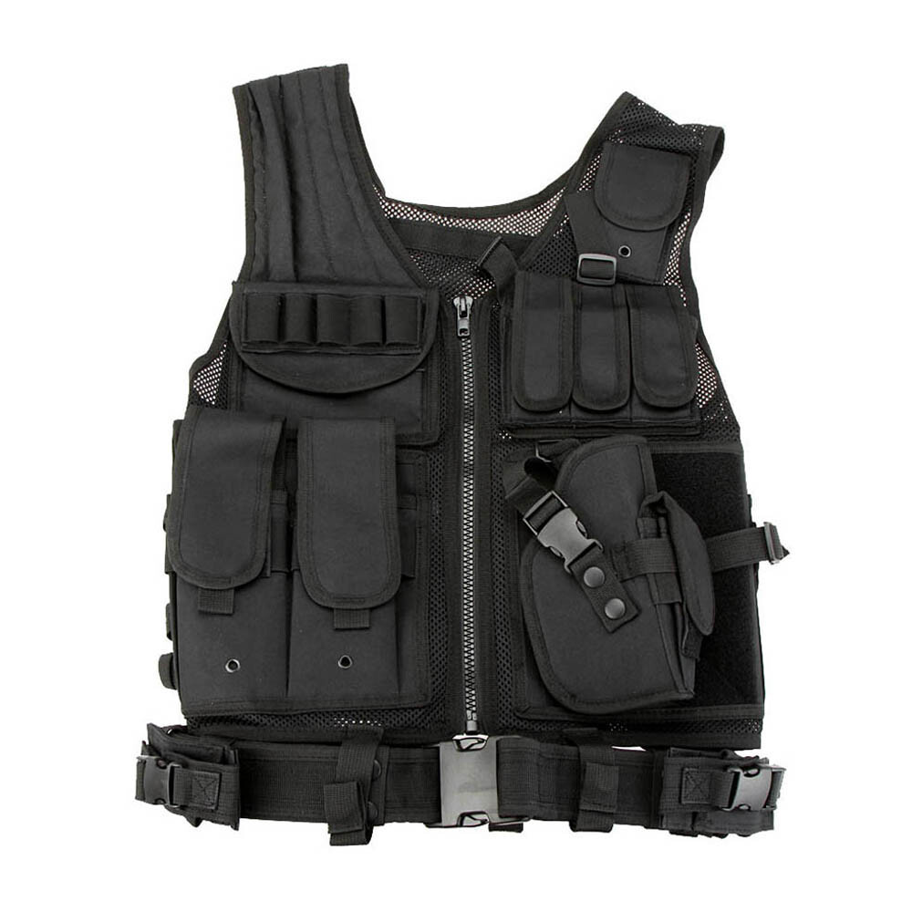 Vest Camping HikingHunting Vest War  Gear USA S4H4-image