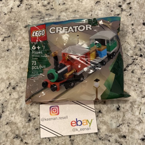 LEGO 30584 Creator Winter Holiday Train Polybag 73pcs Brand New