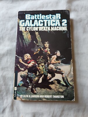 Vintage 1979 Battlestar Galactica 2 The Cyclon Death Machine Book - J. Ireland 