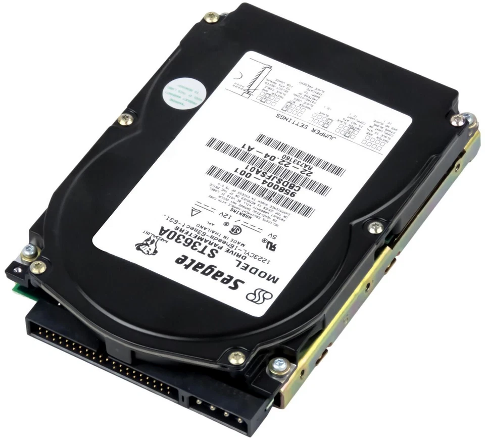 Hard Drive Seagate Medalist 630XE ST3630A 630MB 3800RPM ATA 3.5" Inch - Image 2 of 3