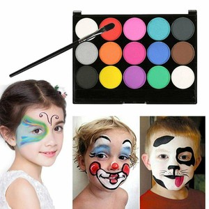 Face Body Paints Kit 15 Color Make Up Painting Palette Professional Safe To Use Ebay