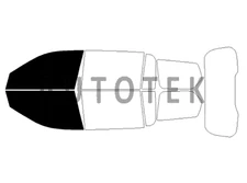 PreCut Film Front 2 Door Window Any Tint Shade For Jeep Grand Cherokee L 2021-25