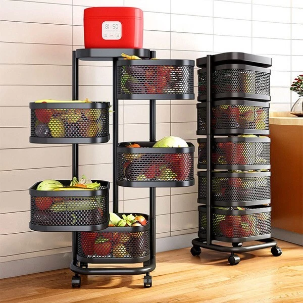 Multilayer metal kitchen rack sale