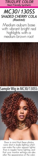 HANNAH Wig by KIM KIMBLE, ALL COLORS Textured Tru2Life Fiber, Mono Top +Lace NEW - Picture 17 of 21