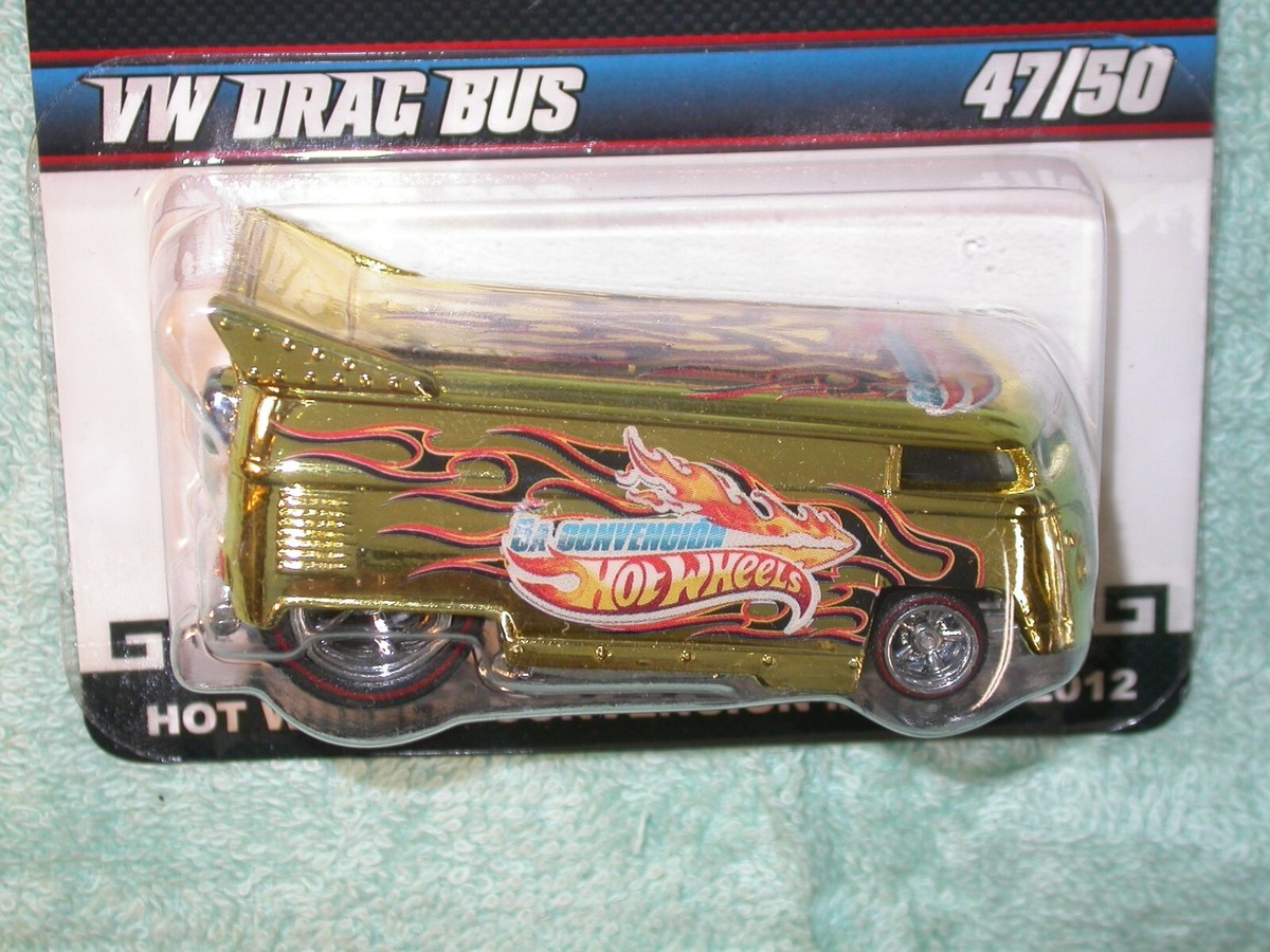 2012 Hot Wheels 5 Annual Mexico Convention VW Drag Bus gold