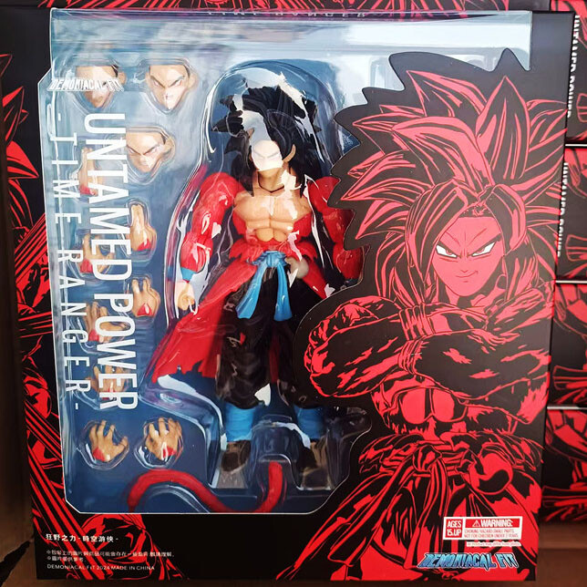 キキララ　ssj様　4点 Demoniacal Fit Untamed Power Time Ranger Son Goku SSJ4 Brute