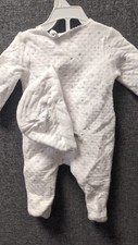 Barboteuse/combinaison Bébé Fille Jasper Conran - Fleurie Blanche, Taille 0-3 Mois - Occasion TB