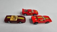 Vintage Hot Wheels Lot: 70'S FERRARI and 80's CORVETTE