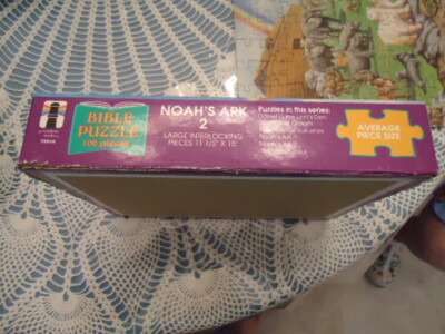 Rainbow Works Noah's Ark 2 100 Piece Bible Jigsaw Puzzle 11 ½” X