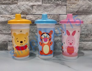 Tupperware Winnie The Pooh Piglet Tigger 10 5oz Tumbler Bpa Free 3pc Set Ebay
