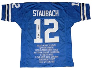staubach jersey