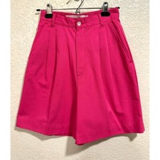 New Moods Vintage 80s USA Pink High Rise Shorts Juniors 7
