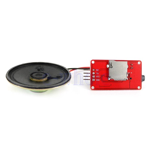 MP3 Musik Player UART Seriell Schnittstelle Modul Mit 1W Sprecher Für Arduino AE - Bild 3 von 3