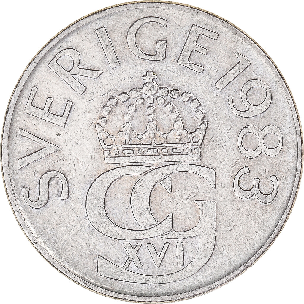 1342941] Coin, Sweden, 5 Kronor, 1983 | eBay