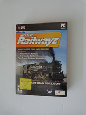 Trainz: Railwayz PC, 2007 PC Video Game Train Simulator - SEALED