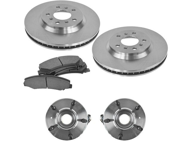 Front Brake Pad and Rotor and Wheel Hub Kit fits Monte Carlo 2006-2007 68GDYC