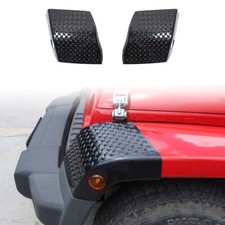 2x Front Wheel Eyebrow Wrap Angle Cover For Jeep Wrangler Jk Unlimited 2007-2017 2x Front Wheel Eyebrow Wrap Angle Cover For Jeep Wrangler Jk Unlimited 2007-2017
