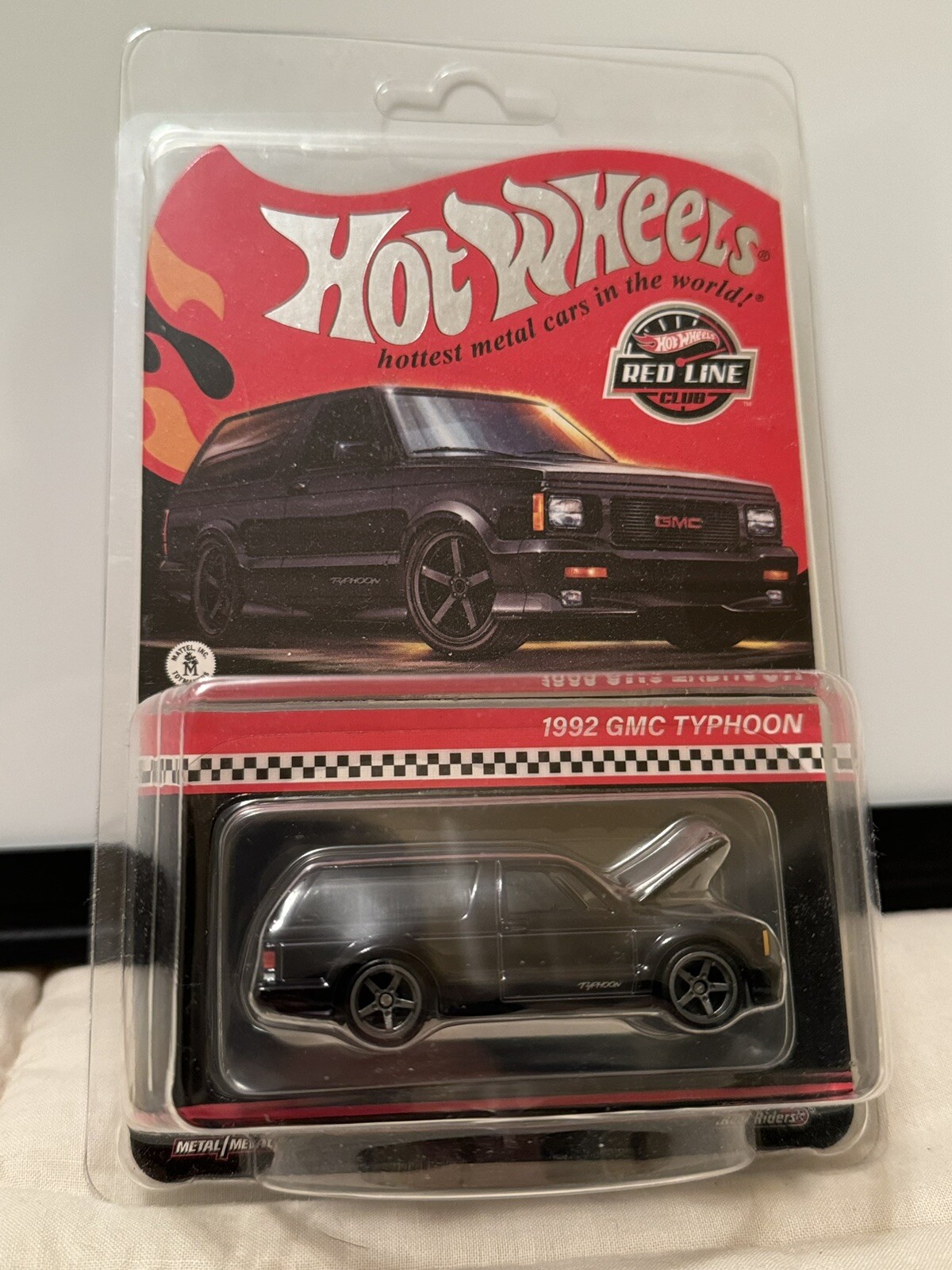 🔥2024 Hot Wheels RLC Red Line Club Exclusive 1992 GMC Typhoon 🔥  🔥