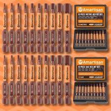 Hex Key Allen Bit Set Quick Change Connect Impact Driver Power Drill Metric Long