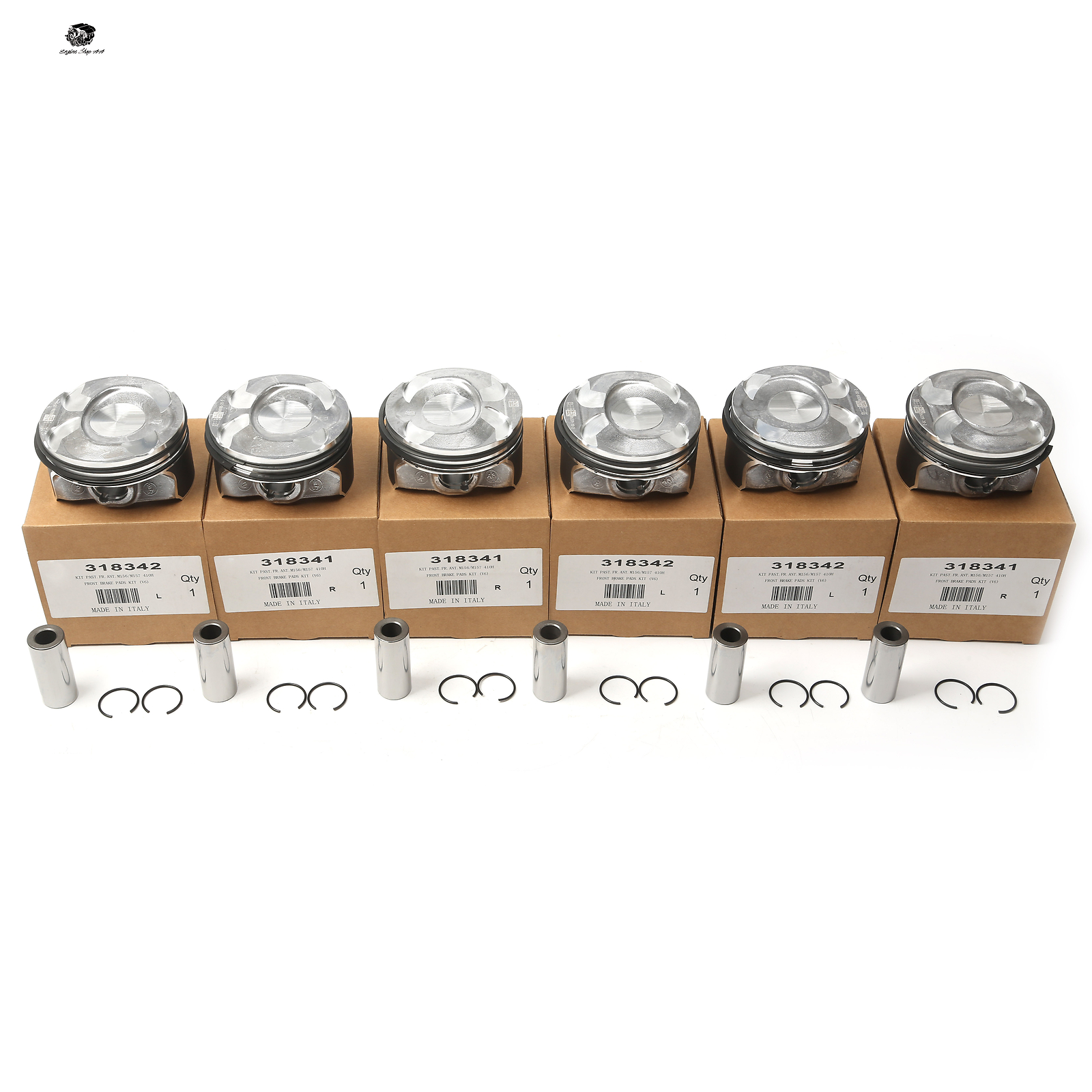 Piston Assembly For Maserati Giberit Levante M156B M156D M157 3.0T V6