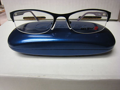 HOT KISS EYEGLASS FRAMES Style HK48 in BLUE 53-17-140 with Generic