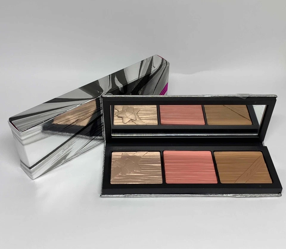 MAC Holiday 2018 Shiny Pretty Things Face Compact Palette - Fair - New in Box - Image 2 of 4